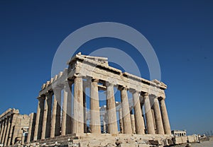 Parthenon, Temple of Athena, Greece, Athens photo